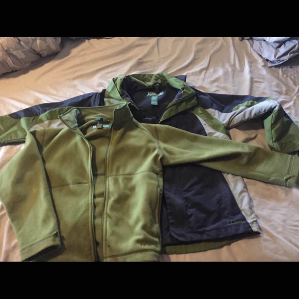 Kids LL Bean 3 in 1 Ski Jacket Size 10-12